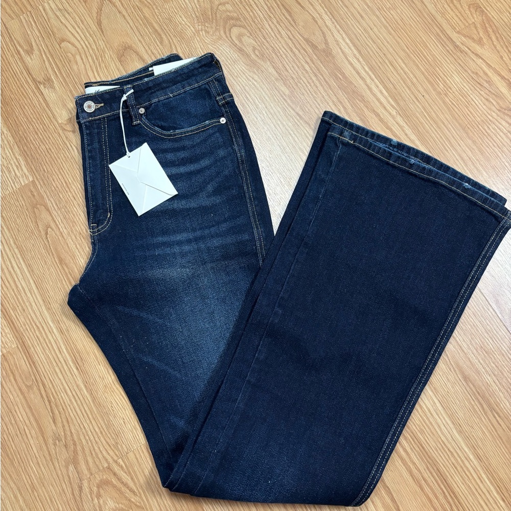 KanCan Dark Blue Boot Cut Jeans